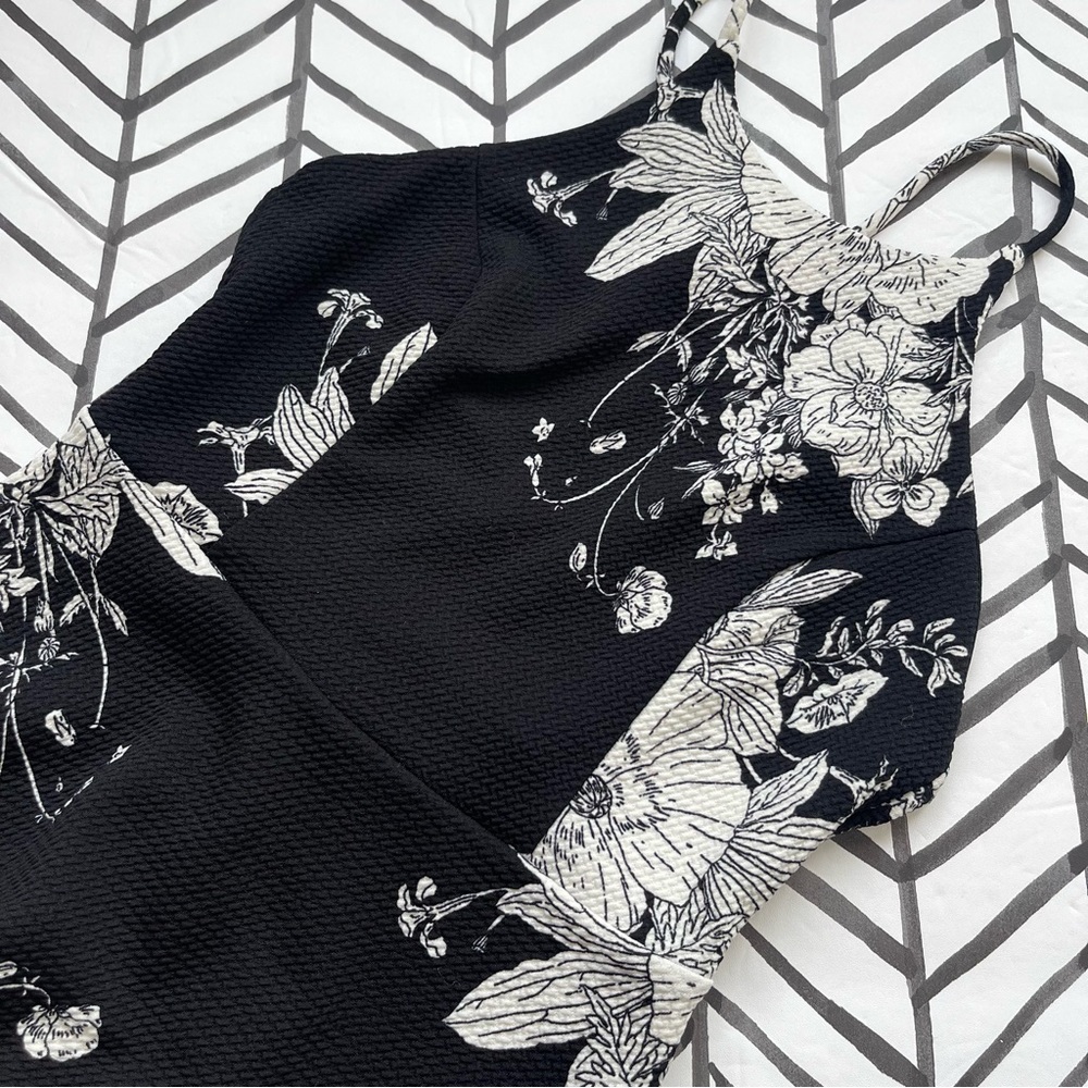 Dry Goods // Soprano Floral Strappy Back Skater Dress